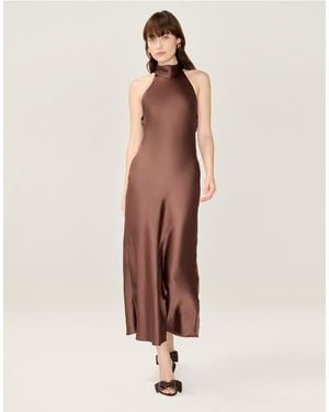OMNES Dresses Seychelles Back Detail Dress - Natural