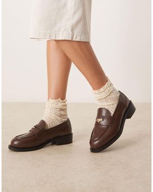 Raid – nonnie – penny-loafer - Braun