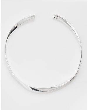 Mango Collier ras - Blanc