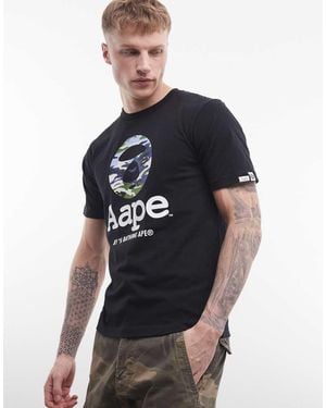 Aape By A Bathing Ape Aape By A Bathing Ape T-shirt - Blue