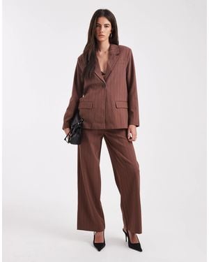 Object Wide Leg Tailored Pants