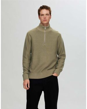 SELECTED Pullover - Green
