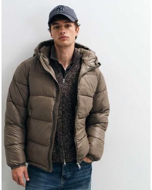Jack & Jones Shiny Puffer Jacket - Grey