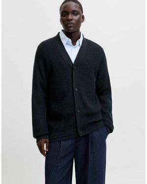 Jack & Jones Knitted Cardigan - Blue