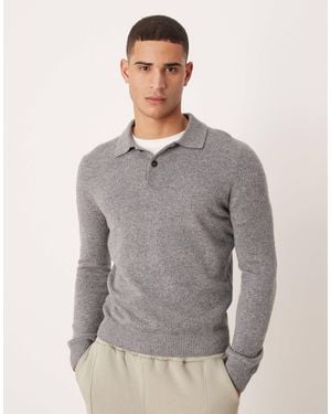 ASOS Co-Ord Wide Leg Jogger - Gray