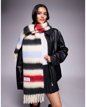 Kiwi & Co Sweet Mind Brushed Oversized Tassel Scarf - Gray