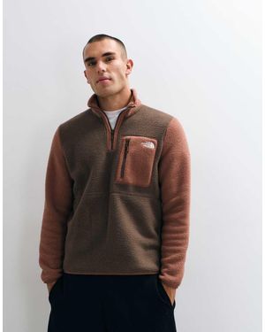 The North Face Yumiori 1/4 Zip - Brown