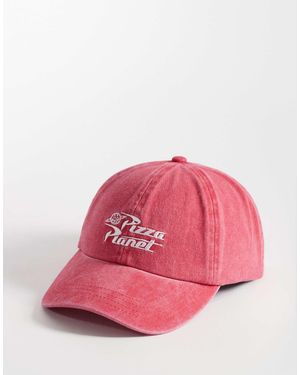 ASOS Disney Pixar Pizza Planet Cap - Pink