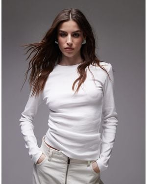 TOPSHOP – langärmliges oberteil - Grau