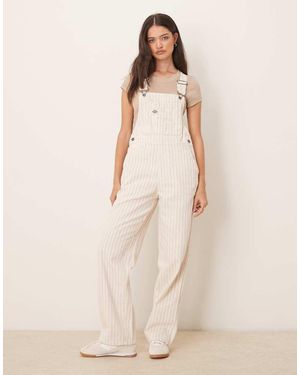 Dickies Service Stripe Dungarees - Natural