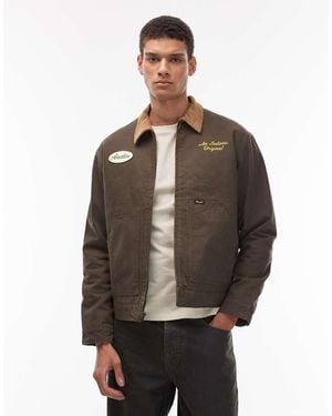 Wrangler X Stranger Things Workwear Jacket - Brown