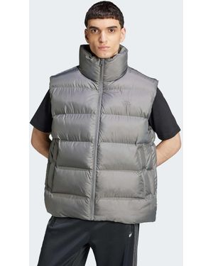 adidas Sweatweste TONAL PUFFER WESTE - Grau
