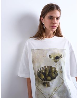 TOPSHOP – oversize-t-shirt - Grau