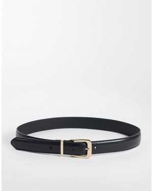 Mango Classic Belt - Gray