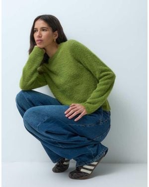 ONLY Textured Jumper - Green
