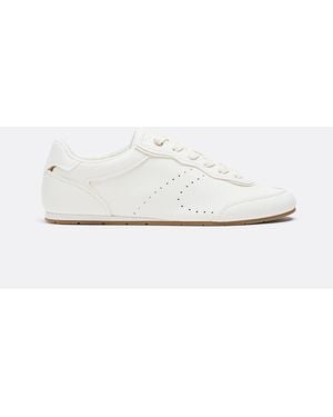 Stradivarius Thin Sole Trainers - White