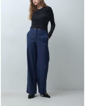 Vero Moda Weit geschnittene anzughose als kombiteil - Blau