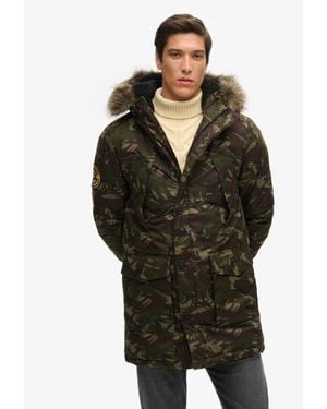 Superdry Everest Parka Coat - Black