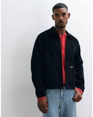 Huf 89 Corduroy Harrington Jacket - Blue