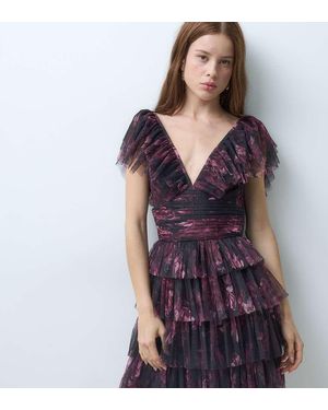 LACE & BEADS Abito Mini - Blu