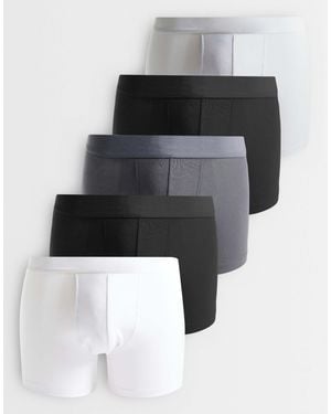 ASOS 5-pack Trunks - Black