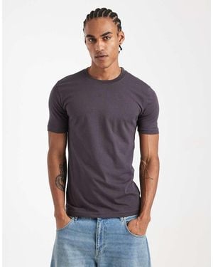 New Look Muscle Fit T-Shirt - Blue