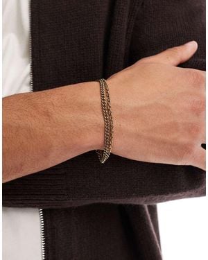 Classics 77 Double Row Chain Bracelet - Black