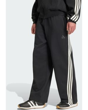 adidas Originals Adidas Kit 3-Stripes Wide Pant - Black