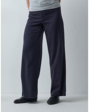 Mango Teen pantalon droit ajusté - Bleu
