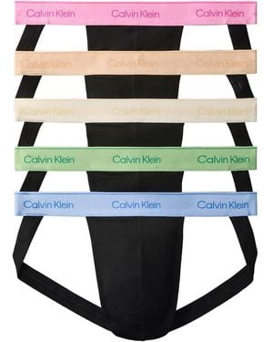 Calvin Klein Pride Cotton 5 Pack Of Jockstraps - Multicolour