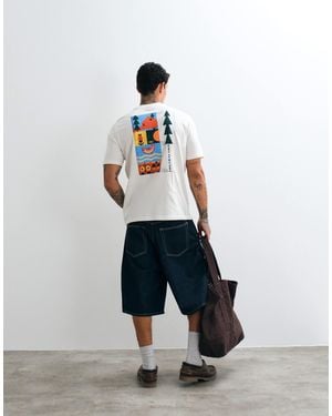 Napapijri – whol – t-shirt - Weiß