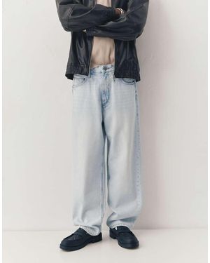 Pull&Bear Baggy Jeans - Blue