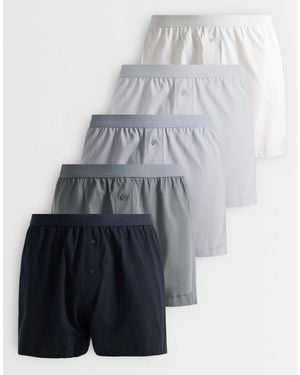 ASOS 5 Pack Boxers - Gray