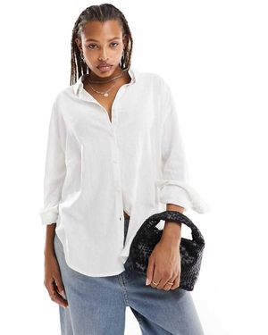 Cotton On Relaxed Oversized Shirt - White