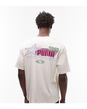 PUMA Racing 99 Back Print T-shirt - White