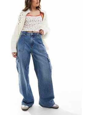 Cotton On Relaxed Cargo Jean - Blue