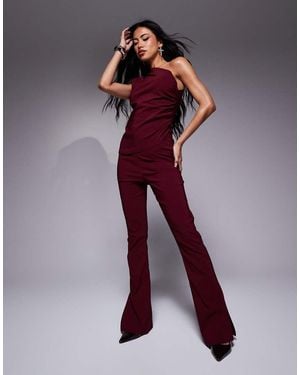 In The Style Bengaline Fla Trousers - Purple