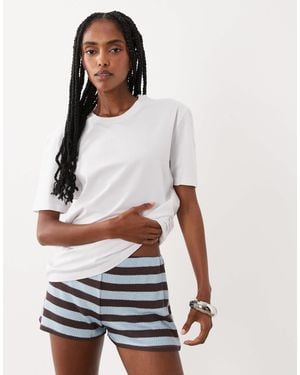 ASOS Knitted Co-ord Short - White