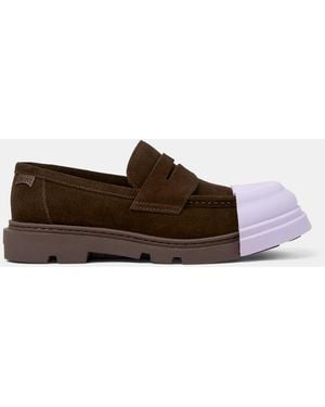 Camper Junction - chaussures à lacets - moyen - Marron