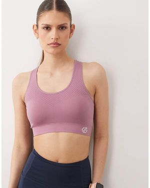 Dare 2b Racerback Don'T Sweat It Ii Sports Bra - Purple