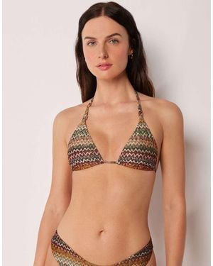 Calzedonia Triangle Bikini Top Elegant - Brown