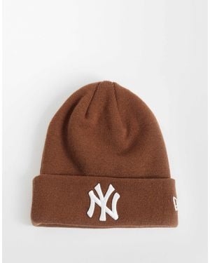 KTZ Bonnet à revers ny yankees en - Marron