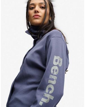 Bench x Superdry & Co Funnel Track Top - Blue