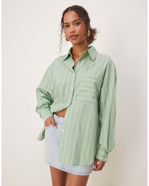Ghospell Oversized Shirt - Green