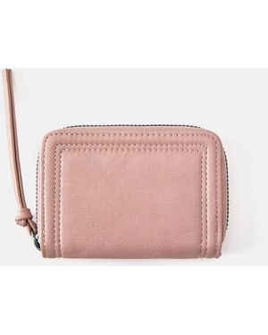 Pull&Bear Geldbörse im used-look - Pink