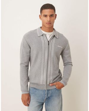 Alma de Ace – zela – strickjacke - Grau