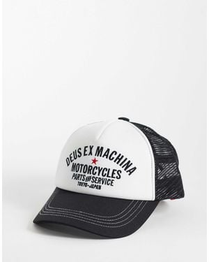 Deus Ex Machina – tokyo original – truckerkappe - Schwarz