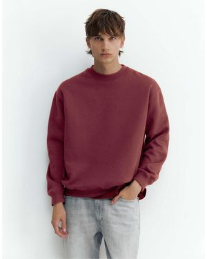 Pull&Bear Sweatshirt - Rot