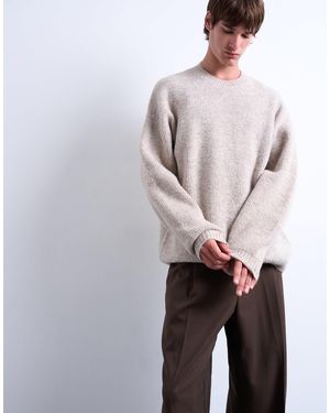 TOPMAN – oversize-pullover - Grau