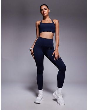 4505 Icon Active Bum Sculpt High Waist Gym legging With Inner Pocket - Blue